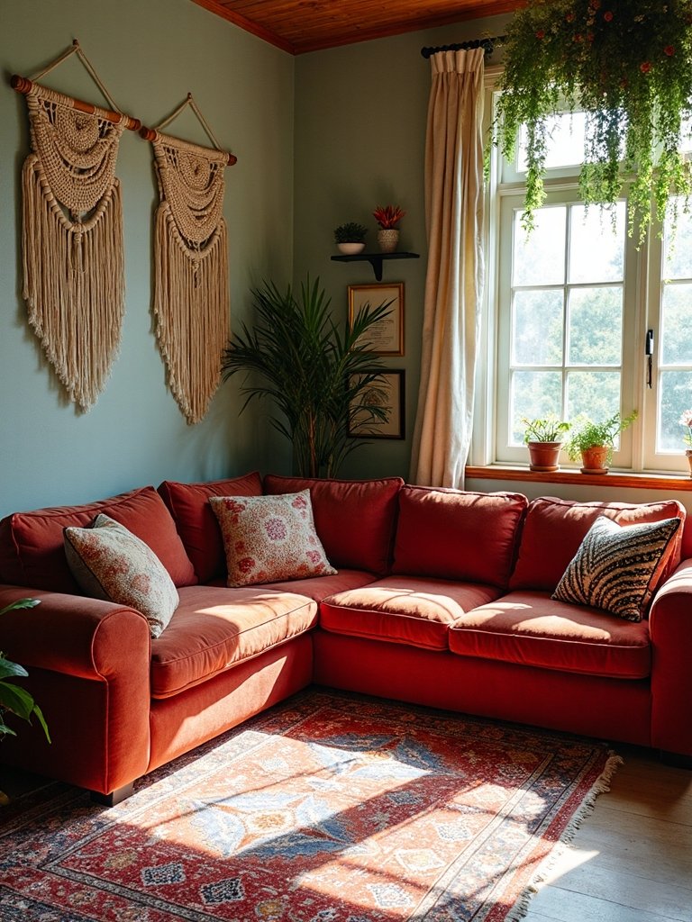 bohemian chic sofas elevate spaces