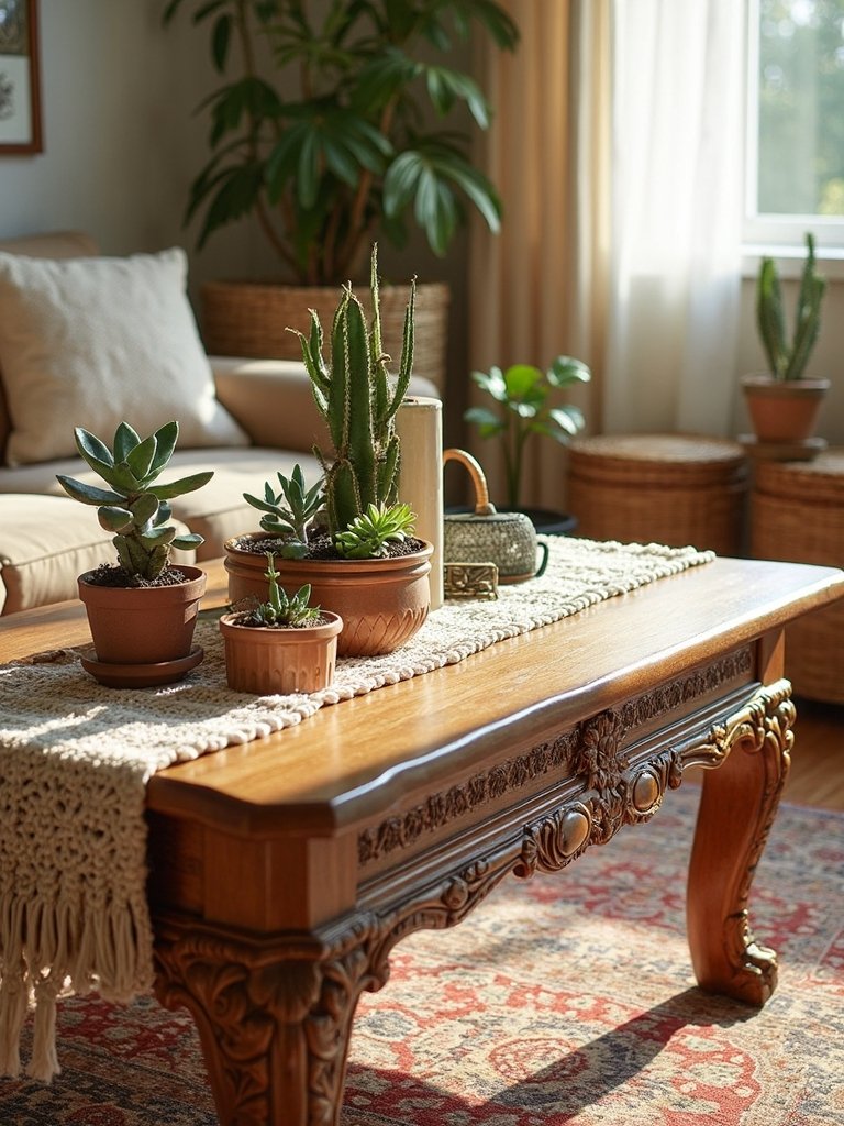 boho coffee tables complete look