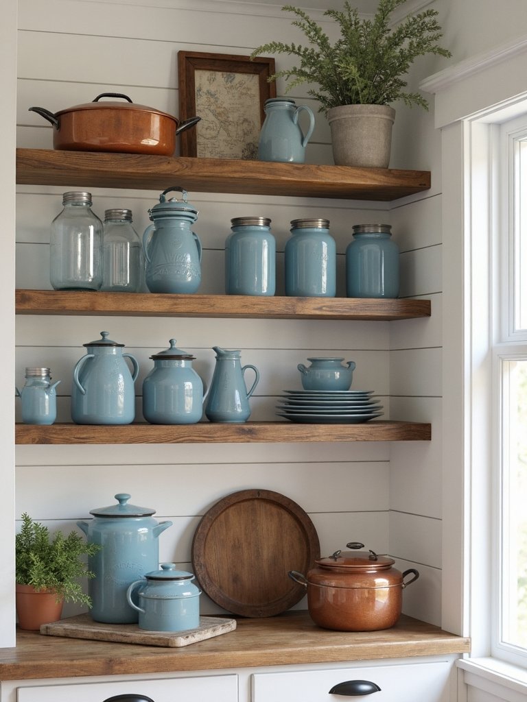 cherished collections display farmhouse charm