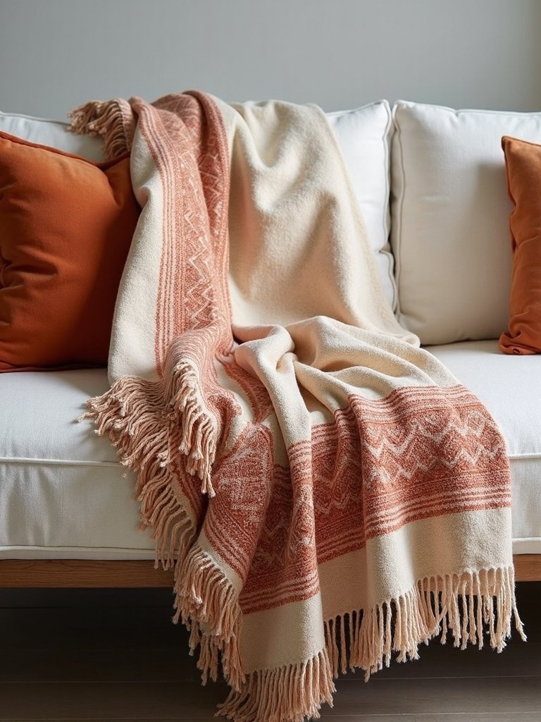 cozy bohemian turkish cotton throw blankets