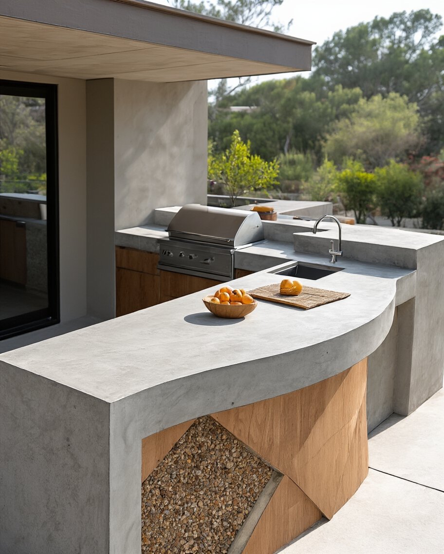 customizable durable and budget friendly outdoor countertops