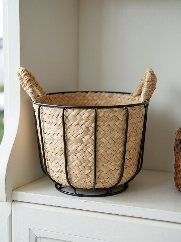 durable versatile natural texture bohemian storage