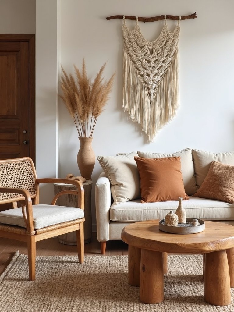 earthy warm natural boho chic