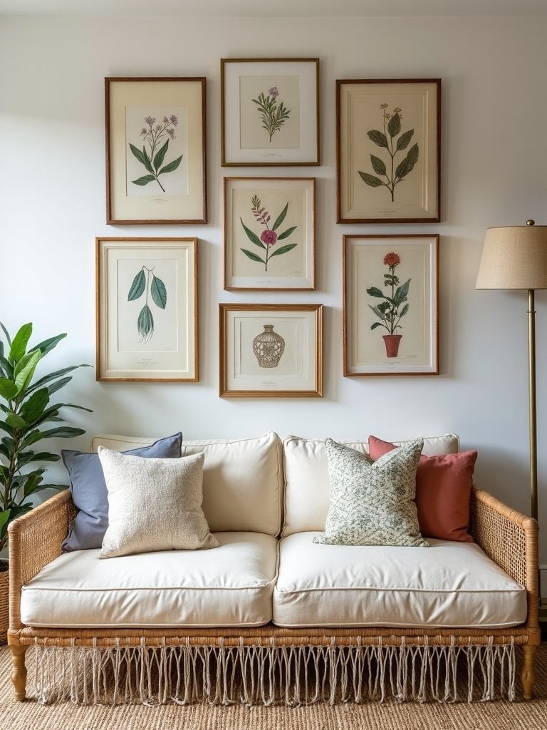 eclectic bohemian personalized focal point