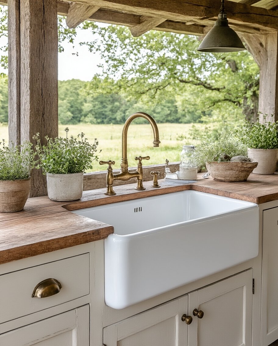 farmhouse charm and functionality collide