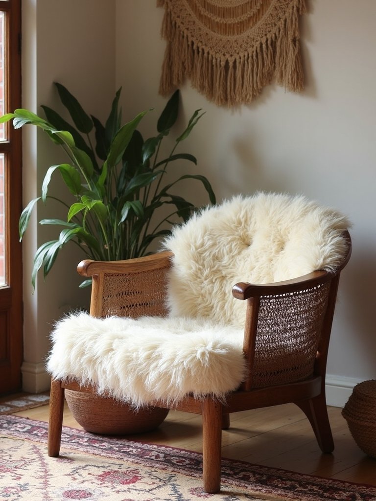 handcrafted boho moroccan armchair comfort