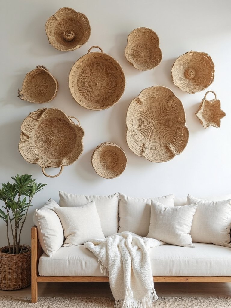 handwoven versatile boho storage baskets