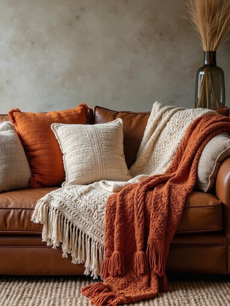 layered textured muted bohemian