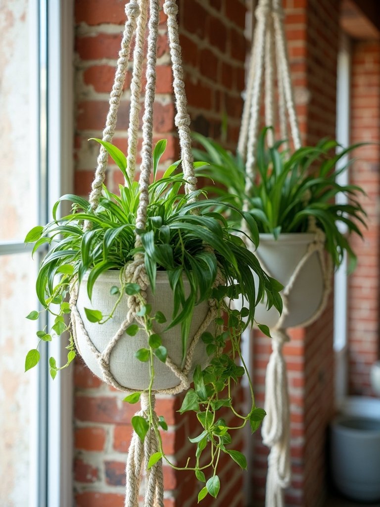 lush vertical bohemian hanging garden