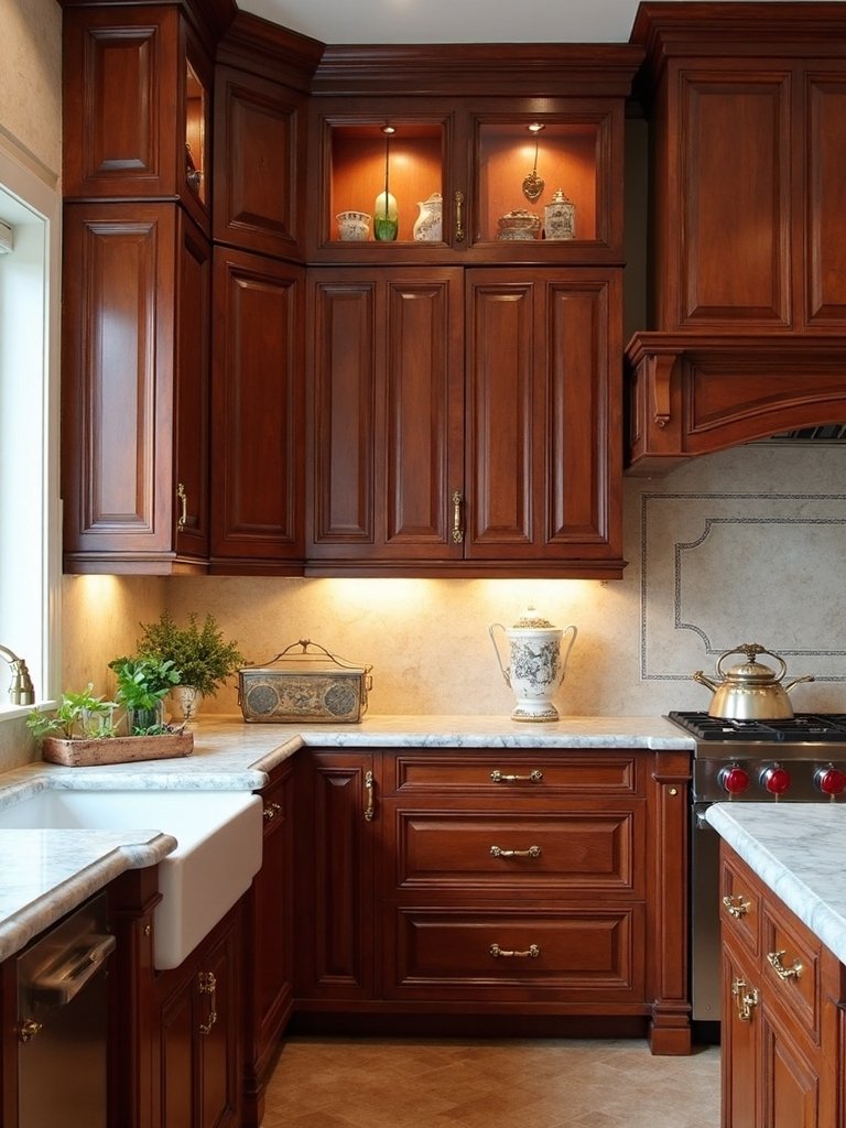 luxurious custom designed kitchen storage solution
