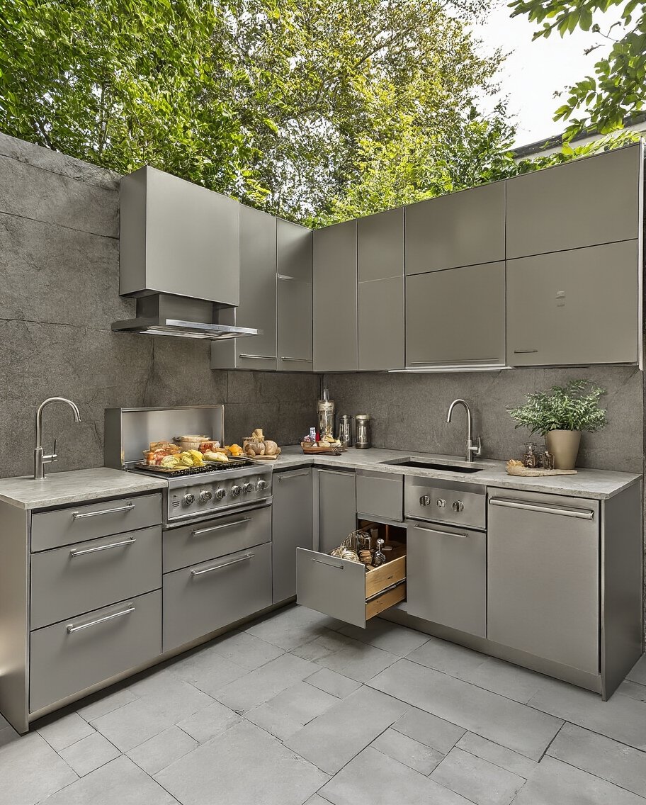 maximize corner cabinet storage efficiently