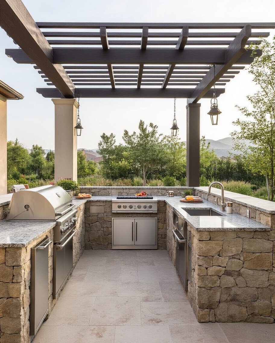 maximized counter space entertaining versatility