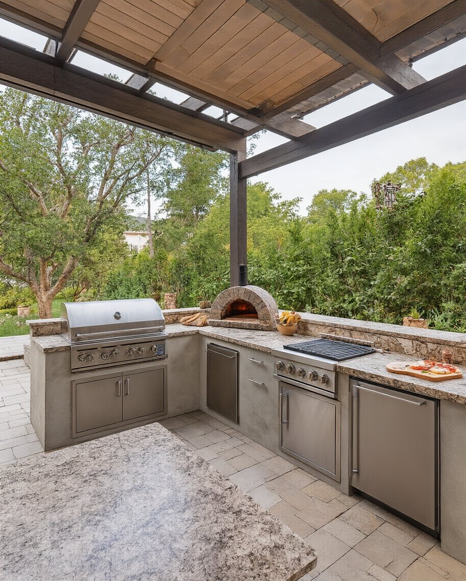 modular cooking zones enhance backyard experience