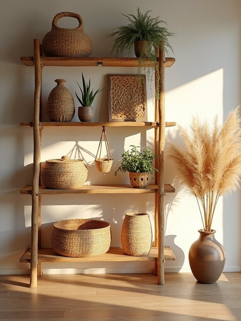 natural organic bohemian decor