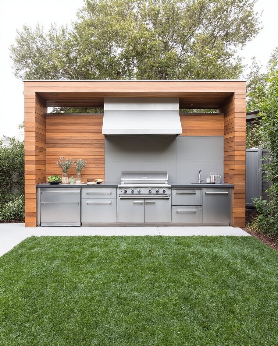 refined rustic contemporary wood paneled kitchens