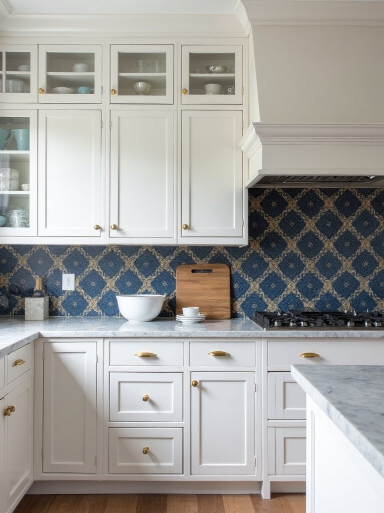 removable temporary versatile kitchen backsplash solution