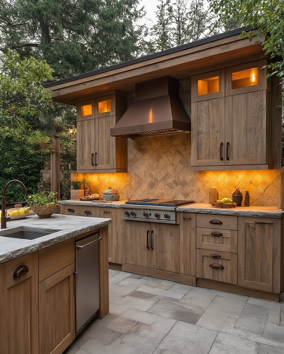 rustic natural charm weathered