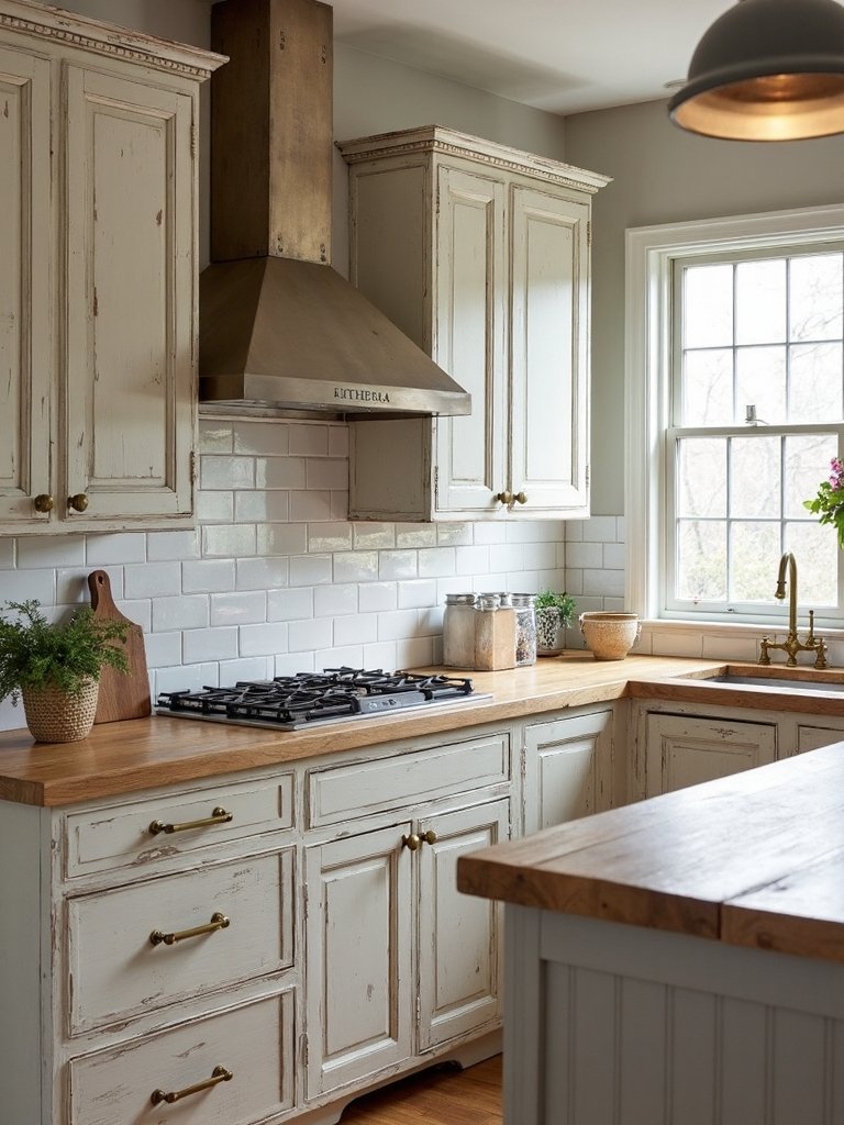 rustic weathered farmhouse charming