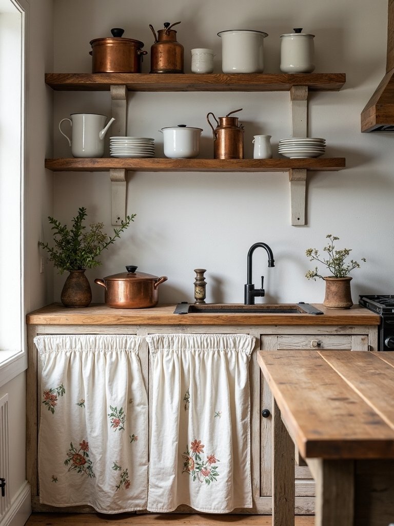 soft nostalgic versatile fabric cabinet skirts