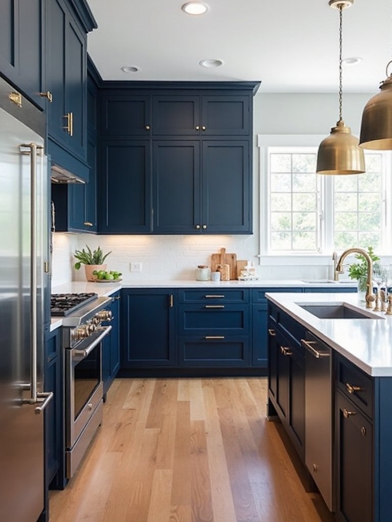 tiered contrast with light flooring