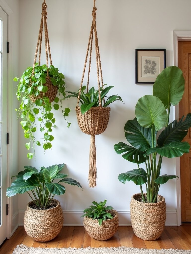 transformative tropical plant planter combinations