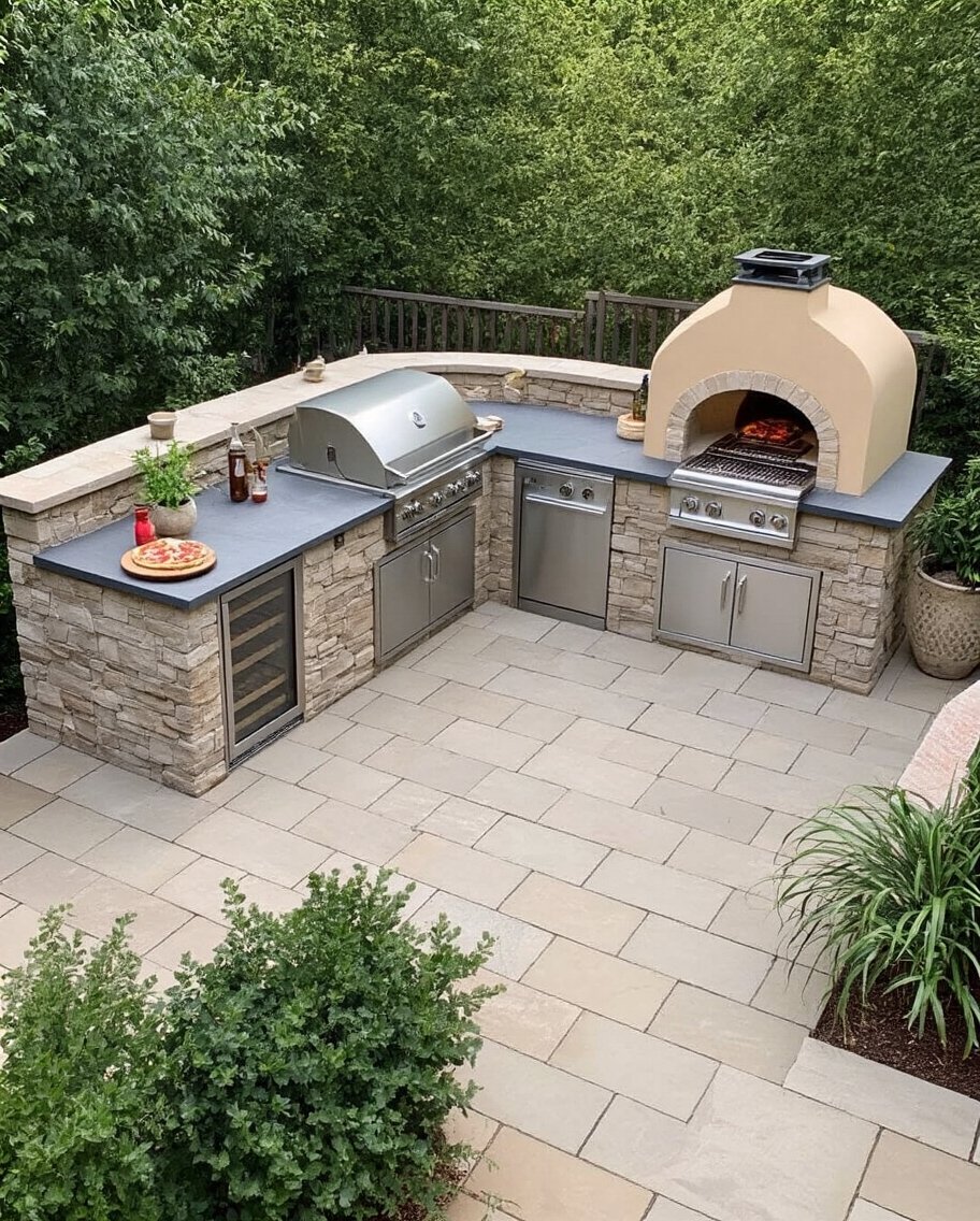 versatile culinary powerhouse l shaped layout