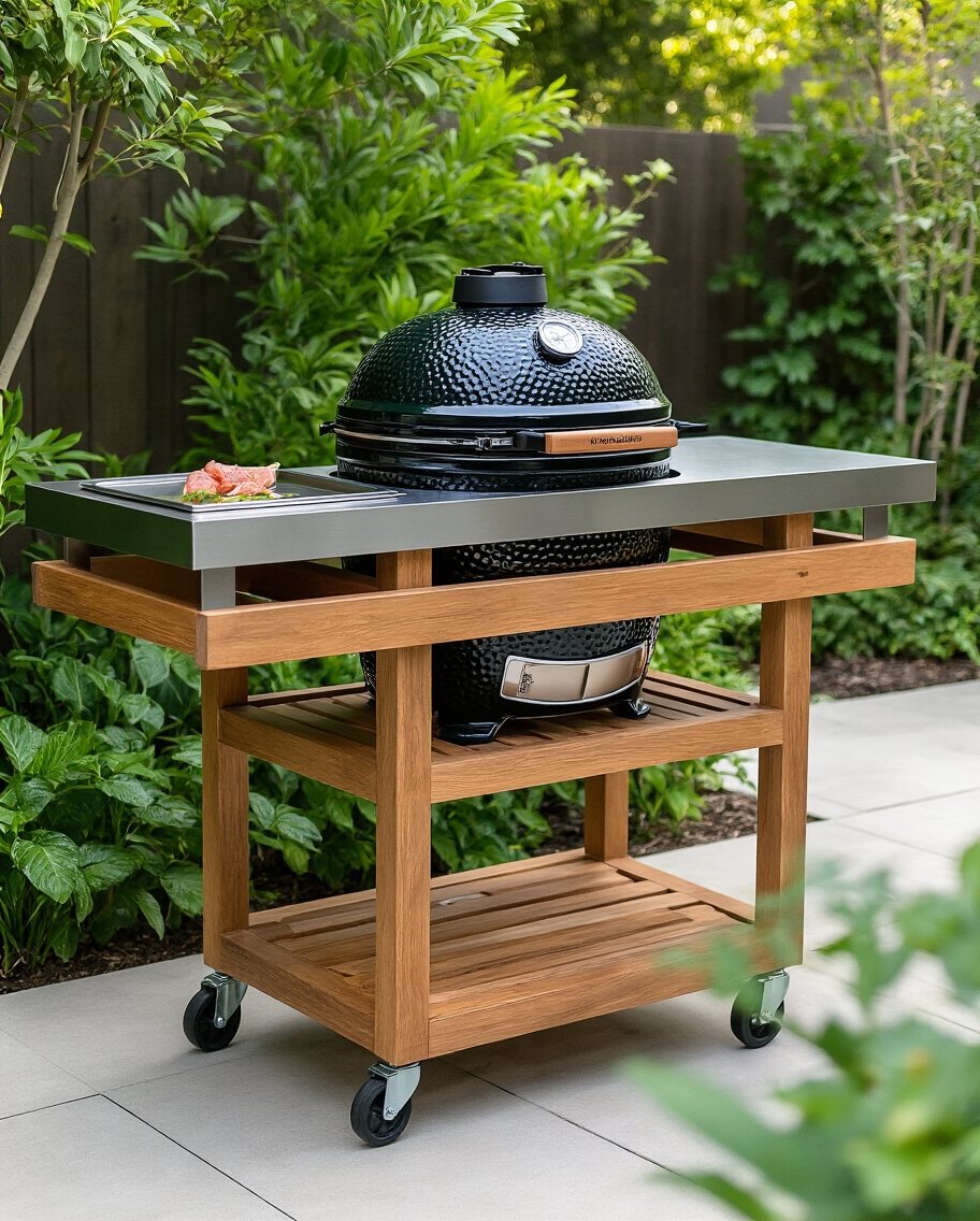 versatile outdoor cooking station