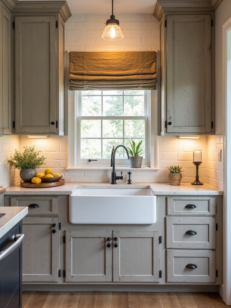 warm authentic rustic distressed