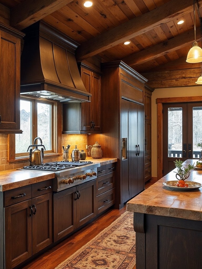 warm rustic cozy masculine