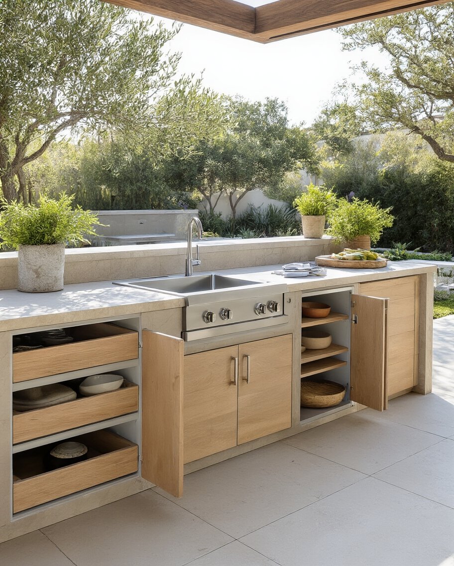weather resistant outdoor kitchen sinks