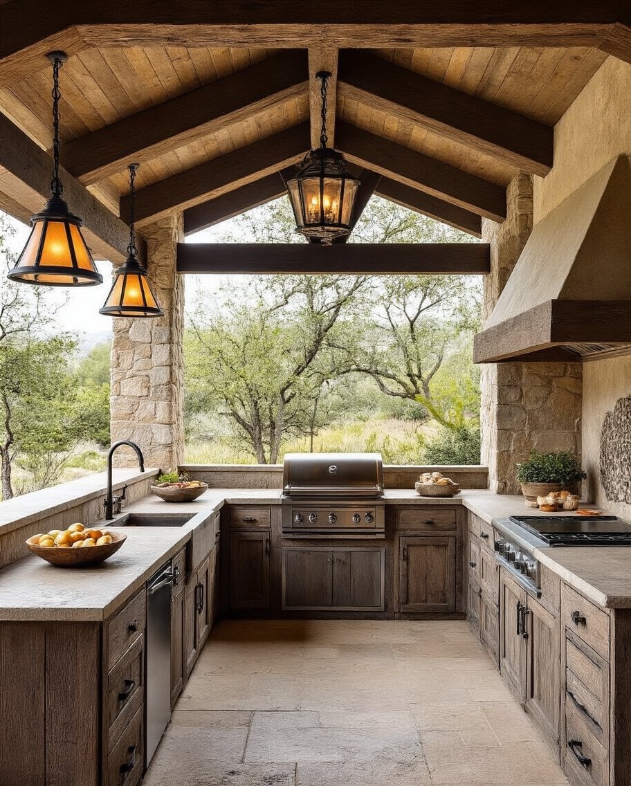 weatherproof year round outdoor cooking sanctuary