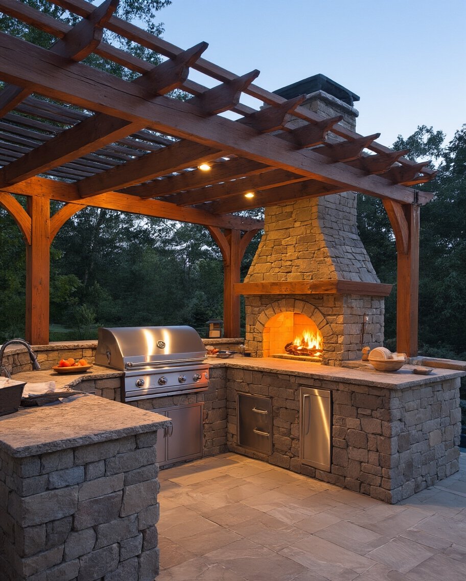 year round outdoor entertaining