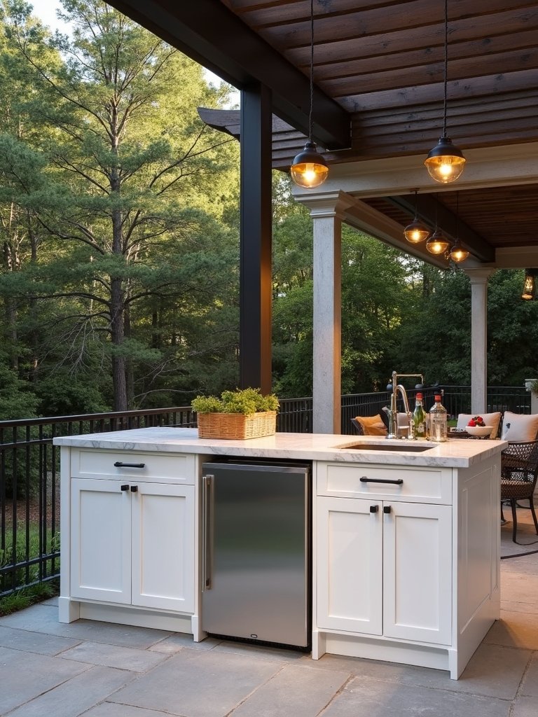 compact outdoor kitchen refrigeration solutions