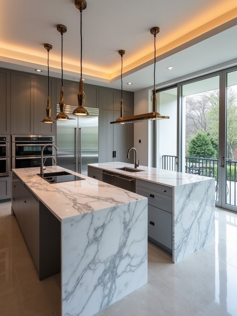 flexible efficient entertaining kitchen layouts
