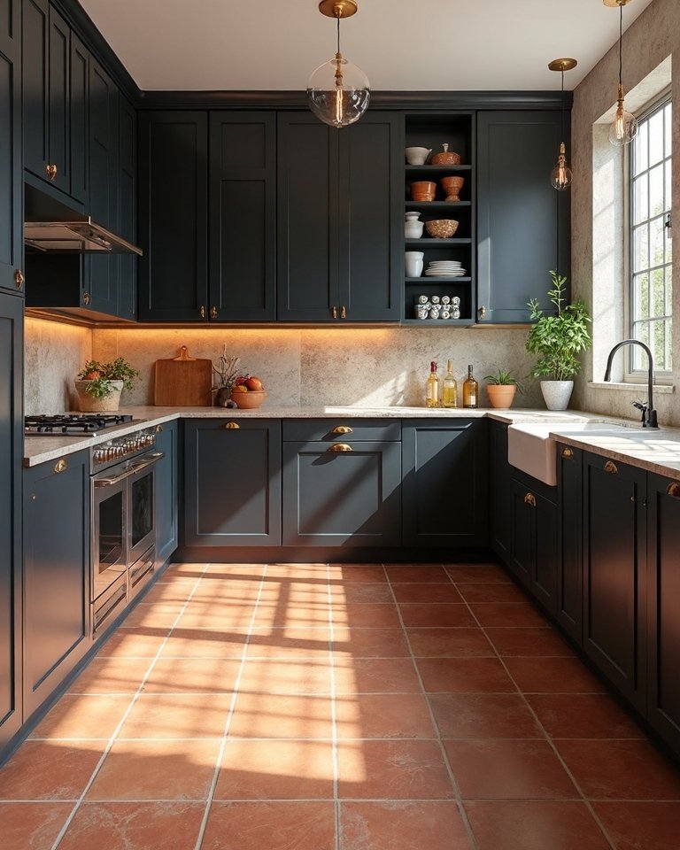 harmonious contrast warm sophistication