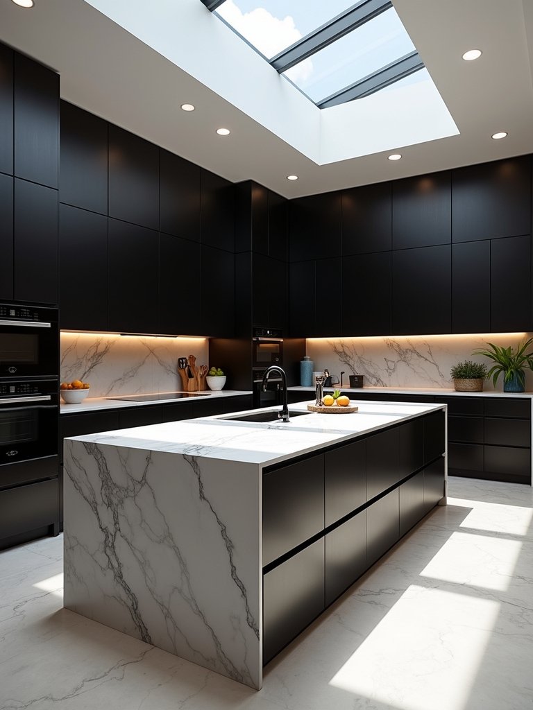 luminous contrast and refined darkness