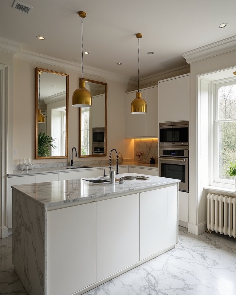 luxurious compact kitchen design ideas