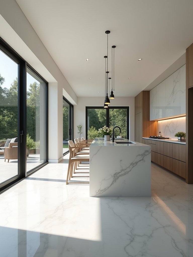 maximize bright airy open kitchen ambiance