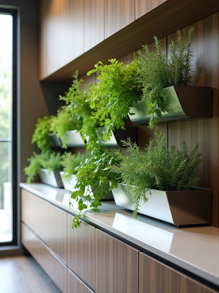 modular herb garden wall design