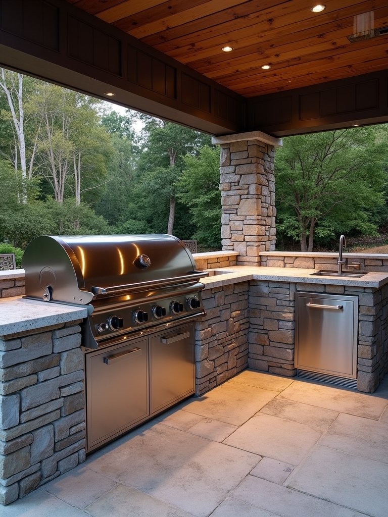 powerful outdoor culinary entertainment stations