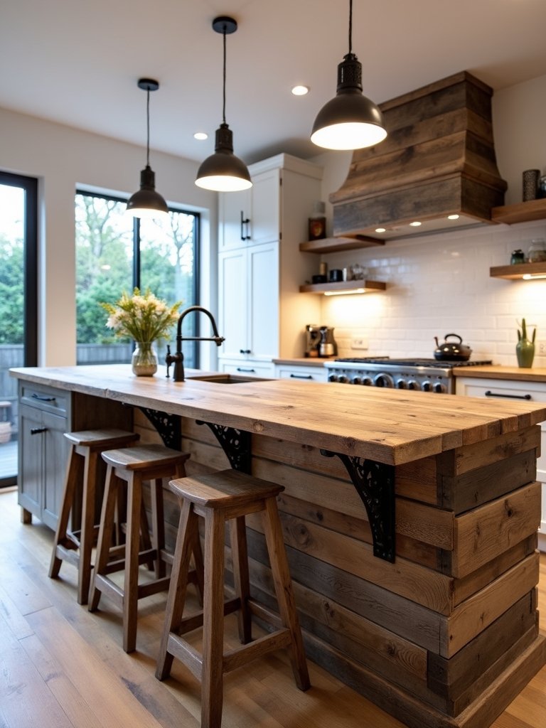 rustic reclaimed industrial farmhouse