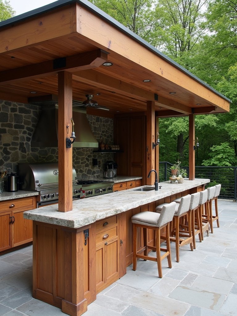 seamless outdoor entertainment paradise