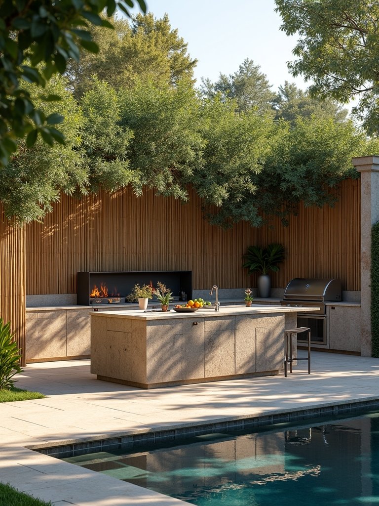 secluded culinary sanctuary with privacy features